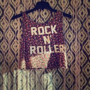 Cute “Rock n’ roller ” tank by Love Culture 💓